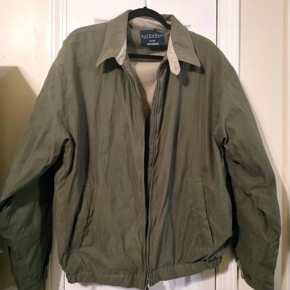 Mens Green Hathaway zip up jacket size XL - Picture 1 of 3